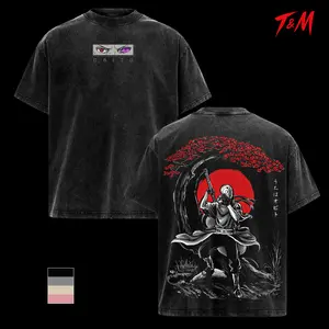 Obito Uchiha - Tobi Akatsuki Vintage Wash Tee, Japanese Sakura  Anime Streetwear Shirt - Premium Heavyweight Oversized Graphic T-Shirt, Naruto Gift for him