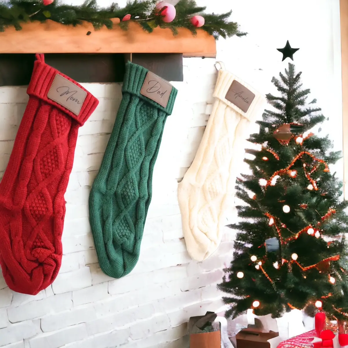 Personalized Christmas stockings