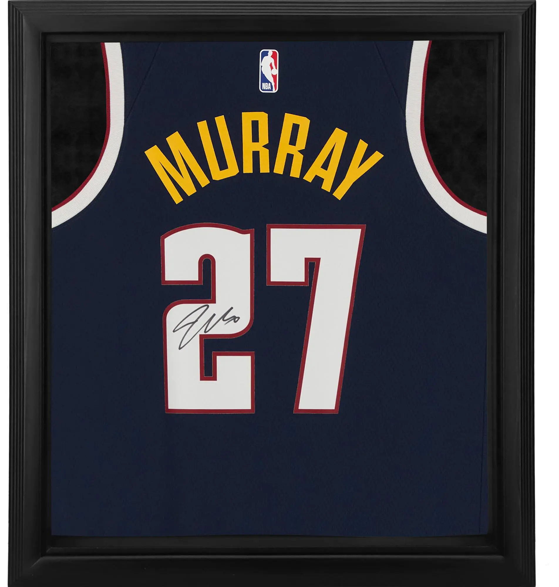 Jamal Murray Denver Nuggets Framed Autographed Nike 2021 Navy Icon Swingman Jersey Shadowbox - Fanatics Authentic Certified - NBA Memorabilia