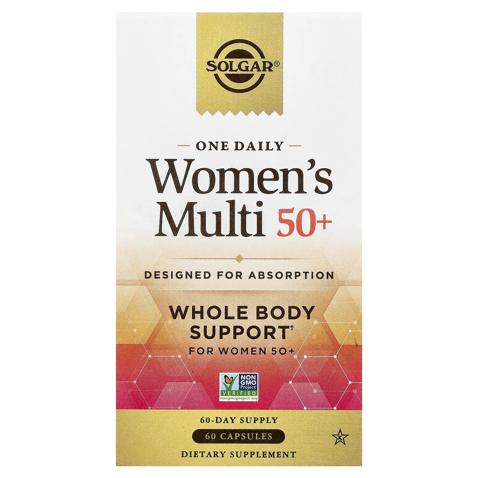 Solgar One Daily Women's Multi 50+, 60 Capsules