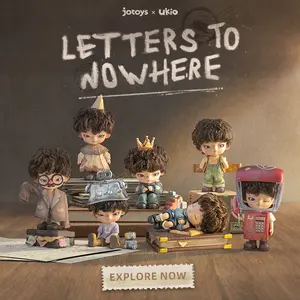 Jotoys Ukio Letters to nowhere Series Figures Blind Box-Collectible Figures Cute Desk Decor