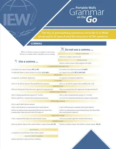 Portable Walls™ Grammar on the Go