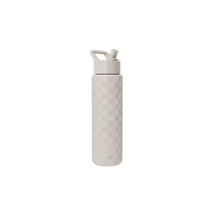 30oz Summit Checkmate Water Bottle Tan