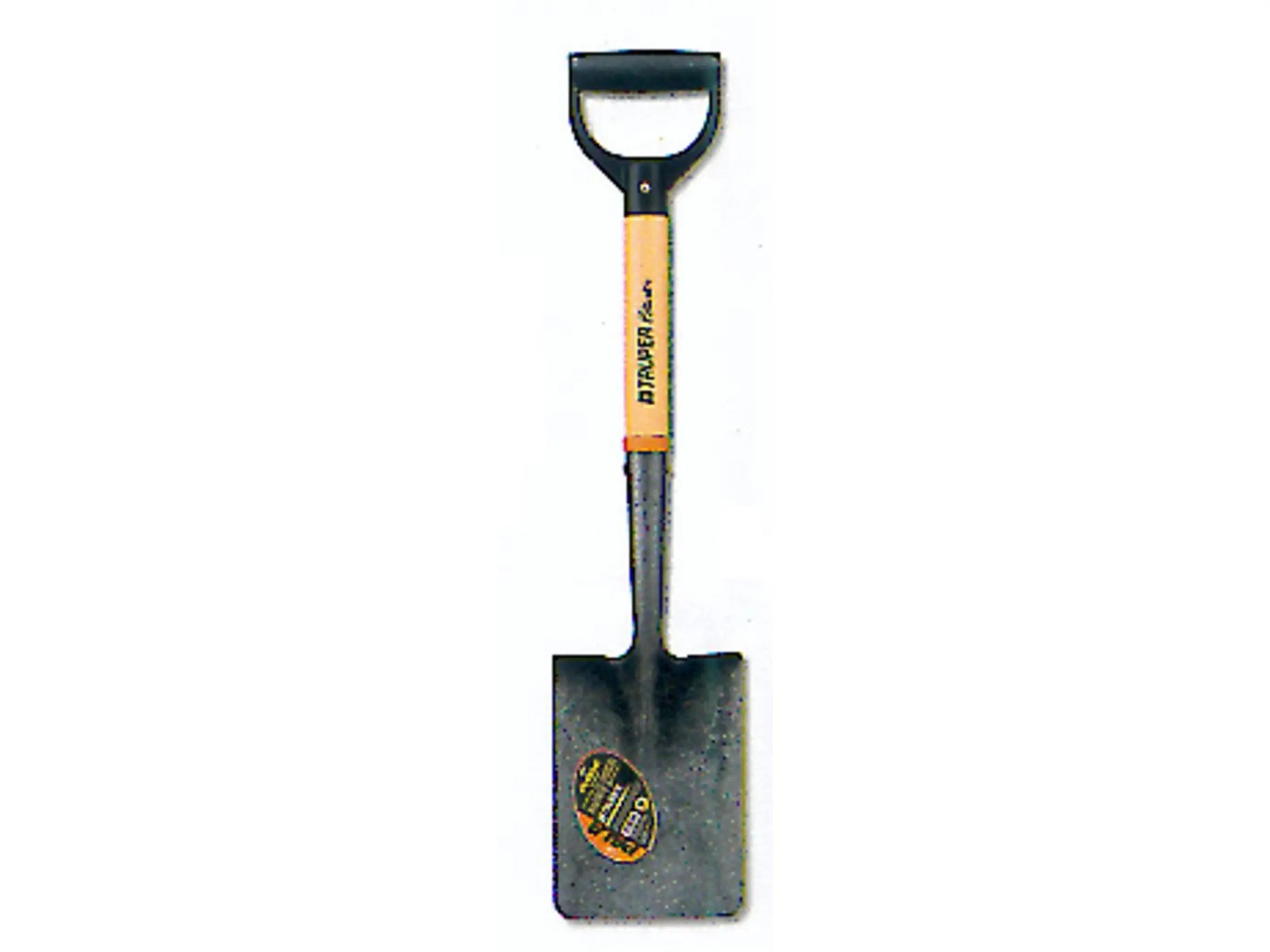Truper 880100474 19 in. Tru-Tough Trunk Shovel, Garden Tool for Gardening & Digging Tasks, Oak Grip, Steel Head