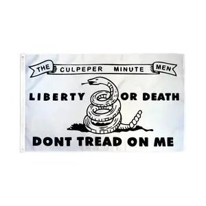 Culpeper Minutemen 3x5ft DuraFlag, Brass Grommets, 4-Stitching Banner for Home & Festive Party Backdrop Decor, Four-Stitching