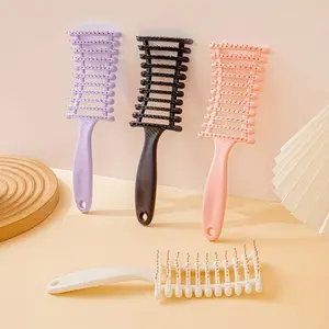 High Crown Bone Comb for Men and Women, Scalp Massage Comb, Ergonomic Handle Large Rake Comb, Styling Comb Without Hair Damage