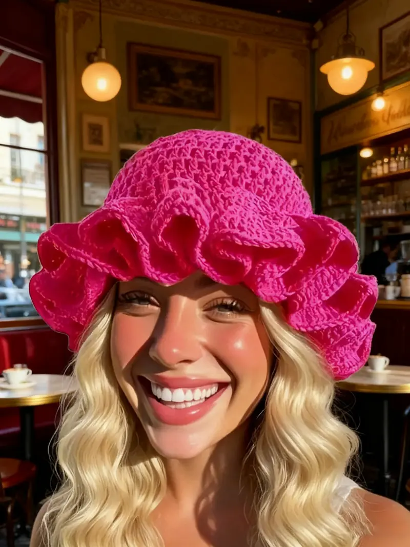 crochet headdress - TikTok Shop