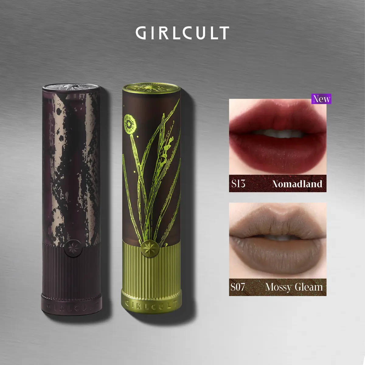 Girlcult Lipstick Matte Glossy Moisturizing & Silky Finish for