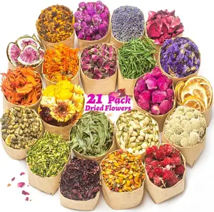 Easter Gift  Natural Dried Flowers & Herbs Kit for Crafting: Perfect for Soap Making, Candles, Baths, and Resin Jewelry