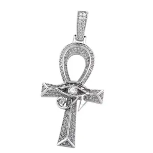 Elegant Styles Ankh Crosses Necklace With Eye of Horu Men Women Jewelry