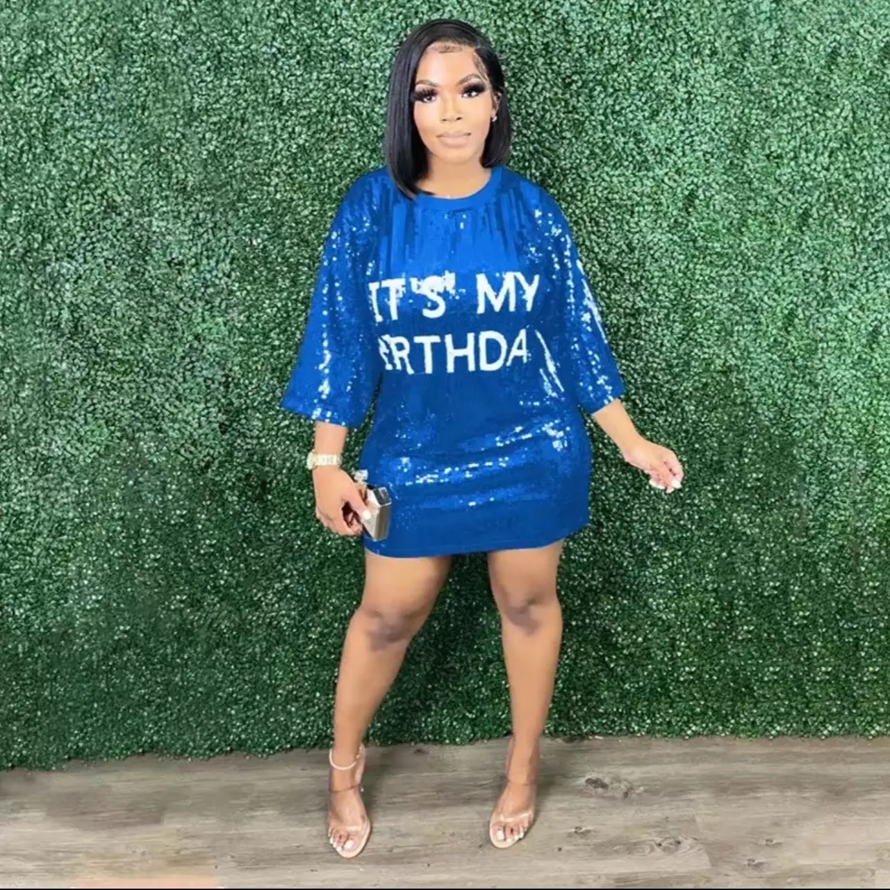 It's My Birthday' Sequin Dress with 3/4 Sleeve Casual Crewneck Womenswear Party elegant dresses serenity silver woman party women Formal Workwear - TikTok Shop It's My Birthday' Sequin Dress with 3/4 Sleeve Casual Crewneck Womenswear Party elegant dresses serenity silver woman party women Formal Workwear - TikTok Shop