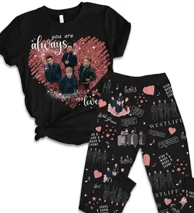 Christmas Westlife Pajamas Set, Westlife Band Shirt, Westlife Pajama Pants, Westlife Pyjamas, Westlife Pjs Set, Westlife Tour Shirt