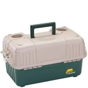 Plano Hip Roof Fishing Tackle Box - 6-Trays Storage with Adjustable Dividers, Hip Roof Shape for More Bulk & Increased Capacity, Angler-Focused Fishing Tackle Boxes