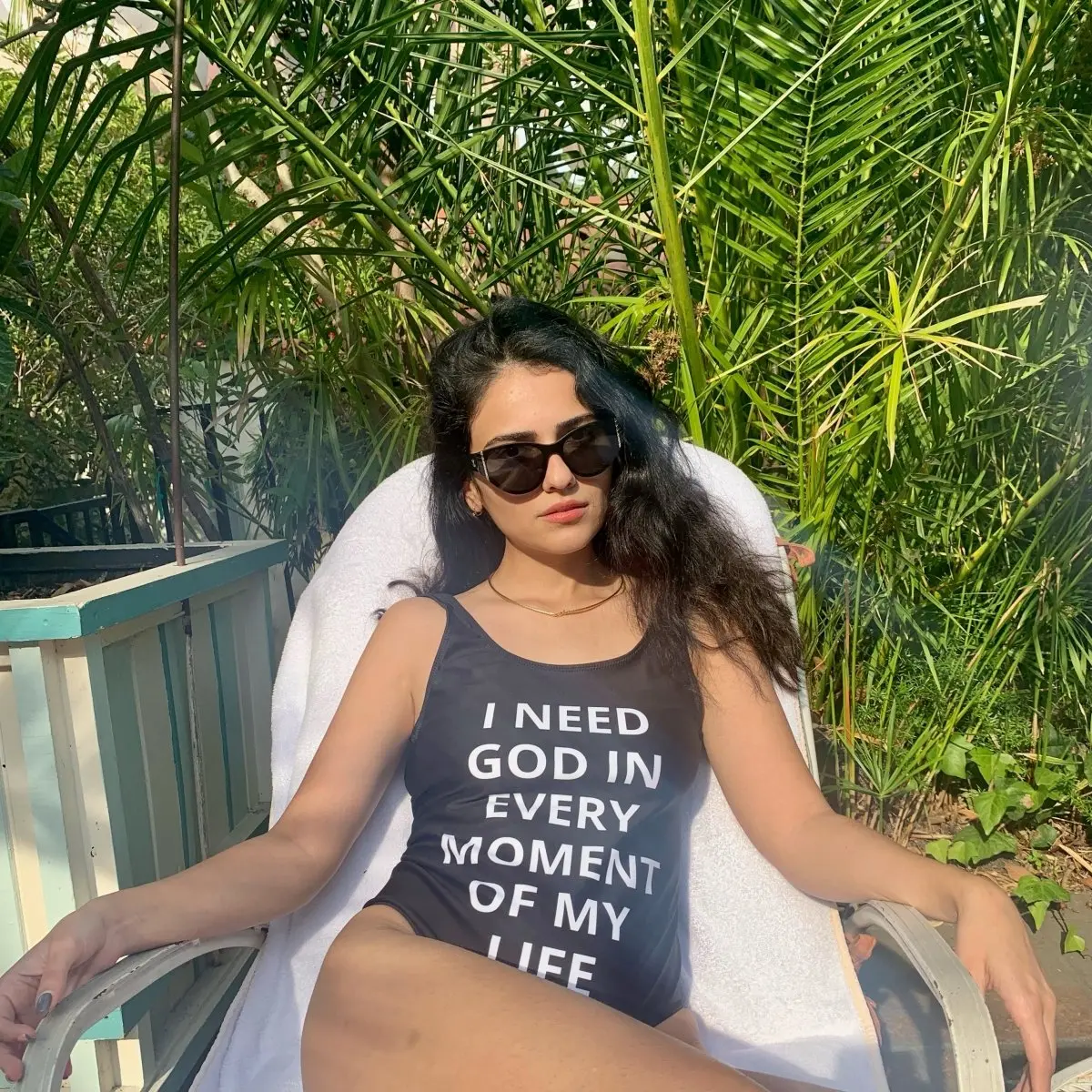 I NEED GOD SWIMSUIT