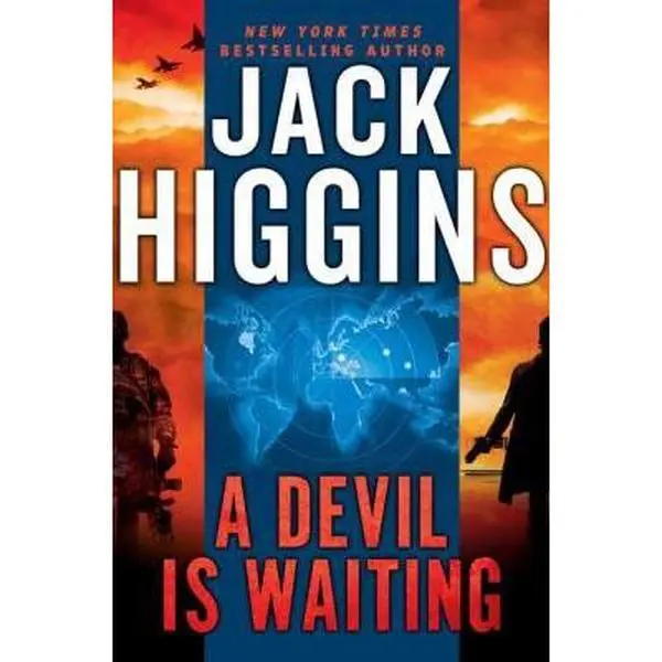 USED Book - A Devil Is Waiting by Jack Higgins (Hardcover) - english