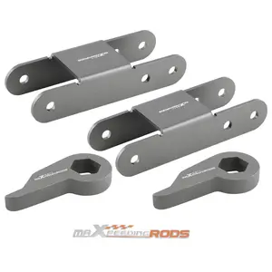 Lift Kit 1-3 Torsion Keys Rear Shackles compatible for Chevy S10 Blazer 1982 -04