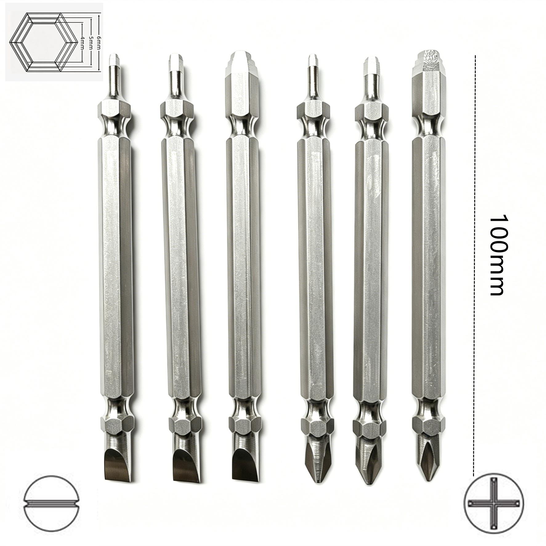 6-Piece Screwdriver Bit Set: Featuring magnetic hexagonal shanks and a unique pagoda-shaped internal hex design, a single bit can tighten nuts ranging from 1.5mm to 6mm—suitable for use with electric drills and wrenches.Metal Bits, Tool Accessories tiktok 6-Piece Screwdriver Bit Set: Featuring magnetic hexagonal shanks and a unique pagoda-shaped internal hex design, a single bit can tighten nuts ranging from 1.5mm to 6mm—suitable for use with electric drills and wrenches.Metal Bits, Tool Accessories tiktok