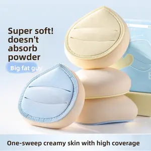 Super soft marshmallow puff, fat diced dry and wet dual-purpose, docile, not easy to eat powder, washable foundation, air cushion sponge puff