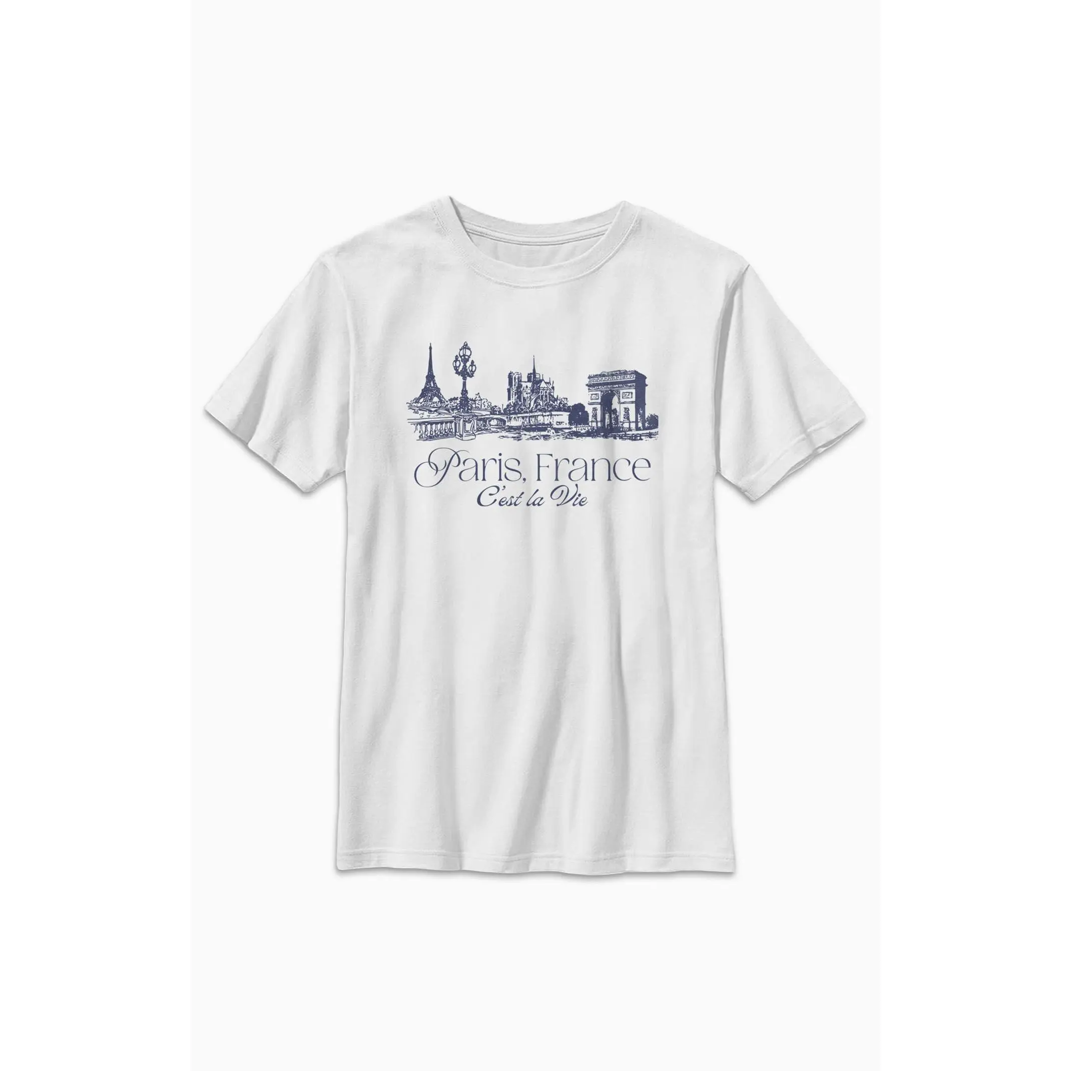 PacSun Kids Paris France T-Shirt - Multicolor