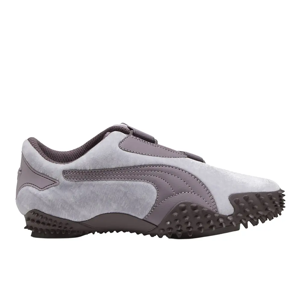 PUMA Womens Mostro Velvet Dream Slip On Sneakers Shoes Casual - Purple