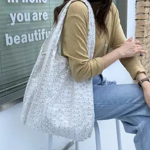 Floral Tote Bag, flower shopping bag totebag.