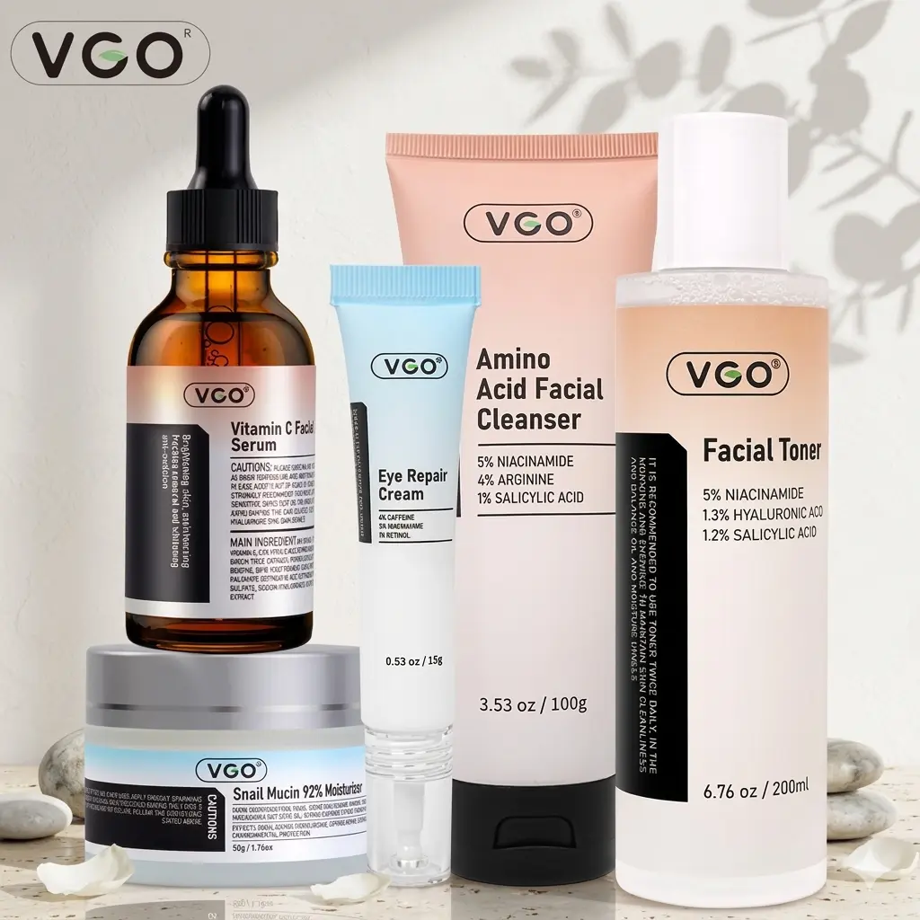 VGO 5-Step Skincare Routine – Smooth & Comfortable Skin Feel