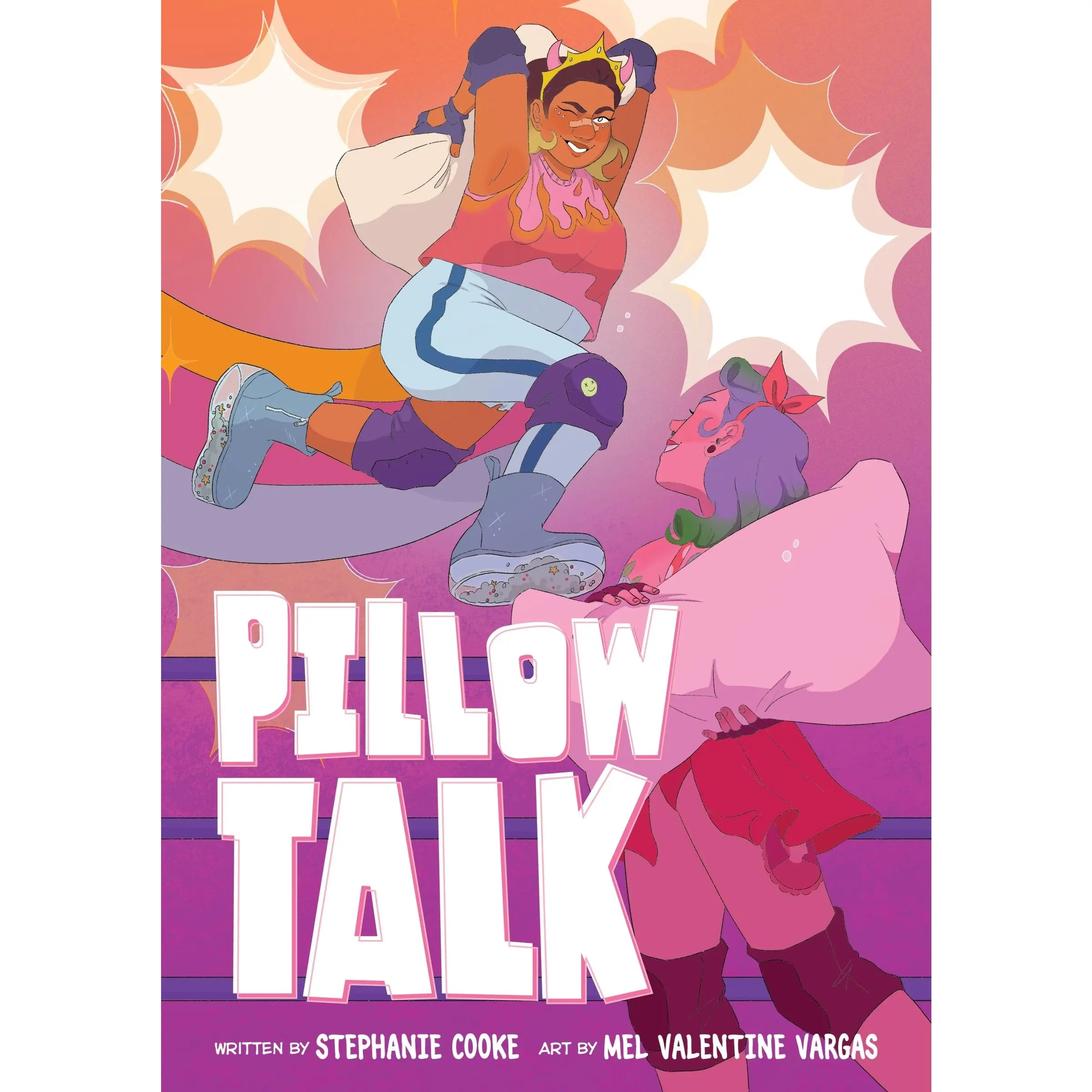Pillow Talk: A Graphic Novel by Stephanie Cooke||Mel Valentine Vargas [Hardback Book]