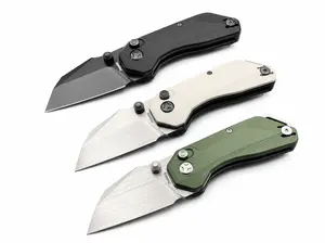 Ketuo Rhapsody V2 Pocket Knife, 14C28N Steel Blade G10 Handle Folding Knife for Christmas Gift,Camping Hiking
