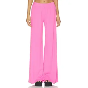 LNA Base Rib Pant in Aurora Pink