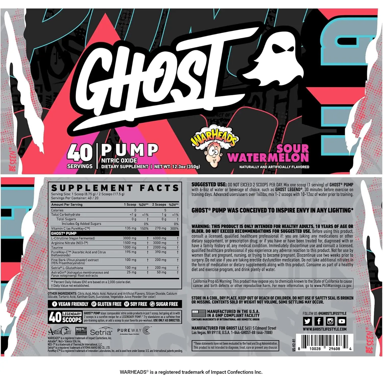 GHOST Pump Nitric Oxide Powder - 40 Servings - Sugar & Stim-Free Pre-Workout Supplements- L-Citrulline, Arginine Nitrate & L-Glutathione - Soy Free - TikTok Shop GHOST Pump Nitric Oxide Powder - 40 Servings - Sugar & Stim-Free Pre-Workout Supplements- L-Citrulline, Arginine Nitrate & L-Glutathione - Soy Free - TikTok Shop