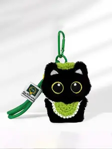 Cat Series Bag Charm Keychain Pendant, Charms for Bags, Casual Style Accessory, Compatible with Airline Tag Wallet, Perfect Gift for Bags and Backpacks