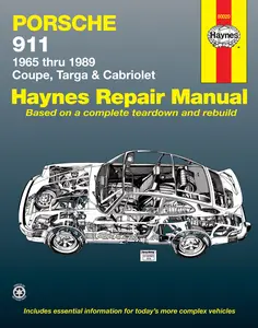 Porsche 911 (65-89) for Coupe, Targa & Cabriolet Haynes Repair Manual