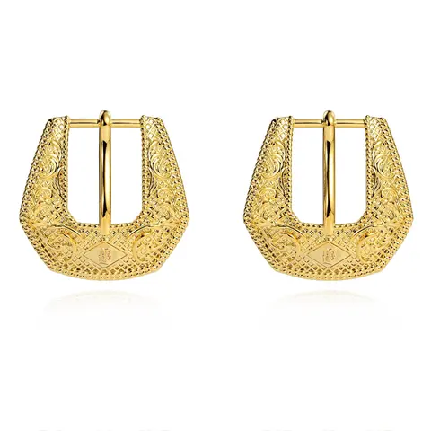Buckle Betty Earrings - Classic style Earrings Designed - Ideal for Everyday Wear