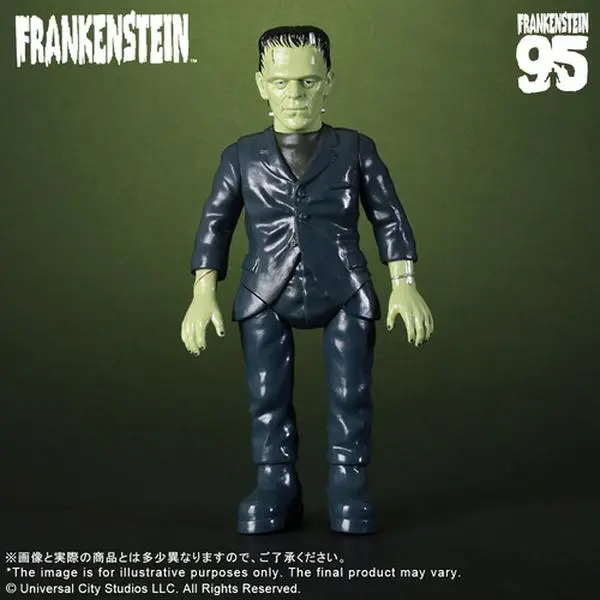 1931 Retro Sofubi Vinyl Frankenstein Collectible Figurine, Ideal for Gifts