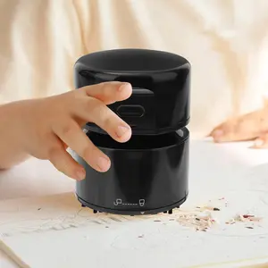 Mini Desktop Vacuum Cleaner H held Plastic Portable Furniture Surface Dust Cleaner For Car Seat Keyboard Crumbs Hair Ashes Home