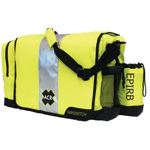 ACR RapidDitch Abandon Ship Bag - Portable Water-Resistant Nylon Ditch Kit for Boating, Buoyant with 25 lb Capacity, Reflective Trim & Self-Repairing Zippers, Portable Travel Bag