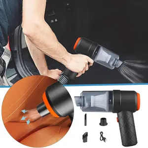 2025 Hot New Compressed Air Duster & Mini Vacuum Keyboard Cleaner 3-in-1, New Generation Canned Air Spray, Cordless Blower Computer Cleaning Kit