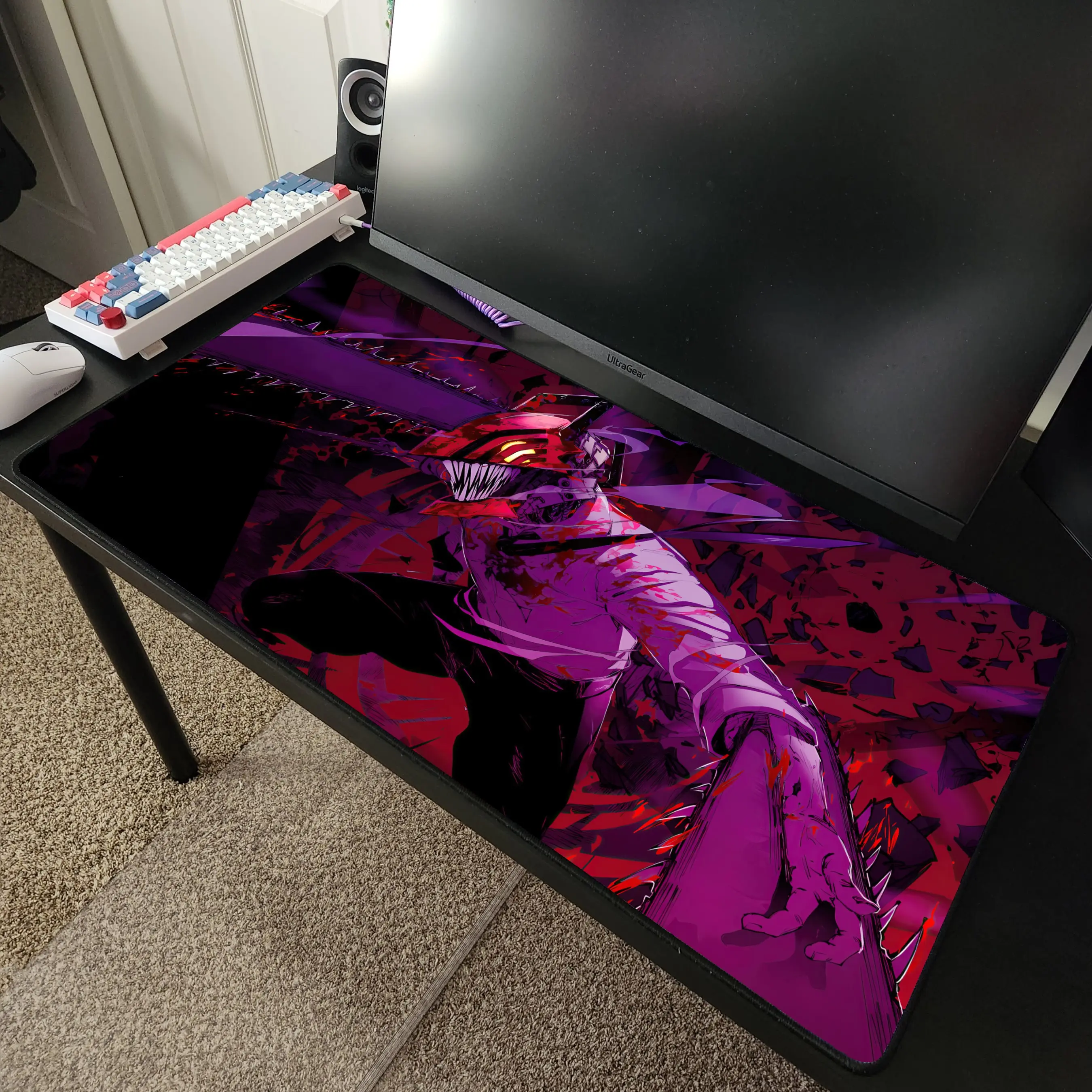 Chainsaw Man Denji Ver. 2 Anime Desk Mat Mousepad 31" x 15.5"