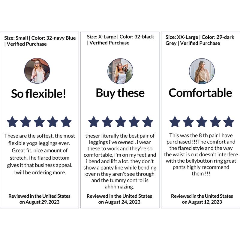 baleaf 29''/32''/34'' inseam Women Flare Leggings Crossover V-Cut Yoga Pants Flare Khakis High Waist Casual Workout Lounge Tall Bottom Pockets Petite Girls Forbidden Pants