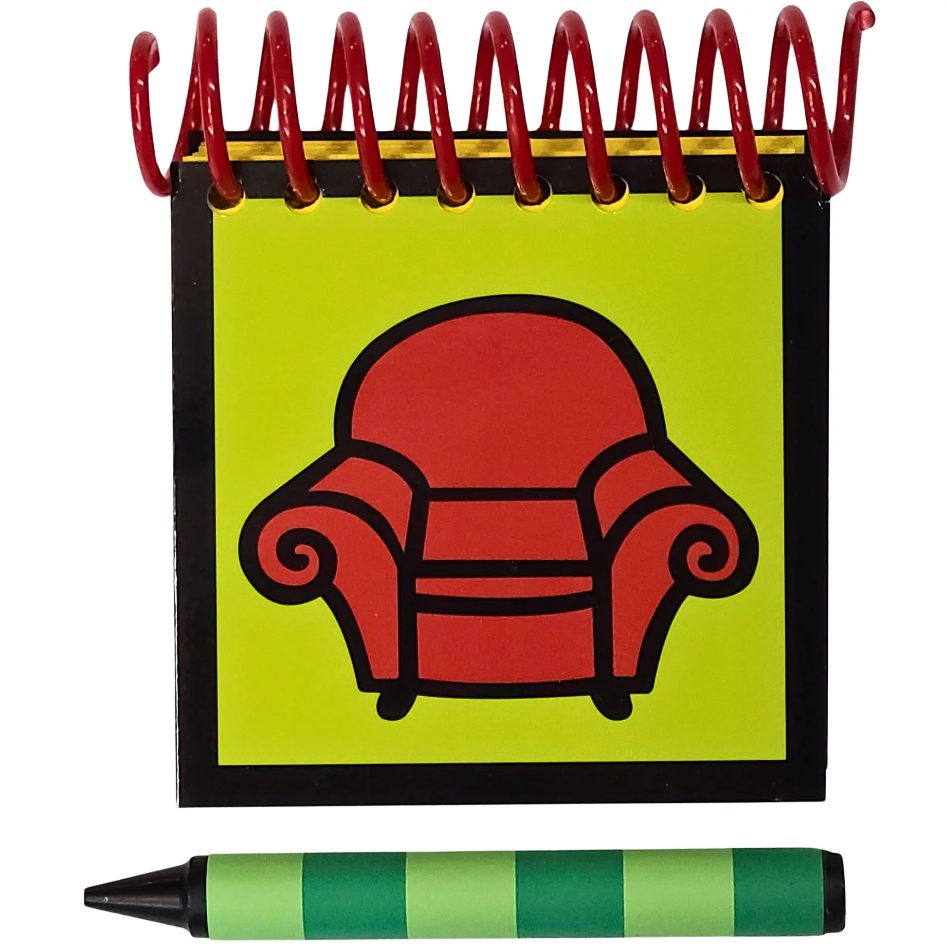 Handcrafted Handy Dandy inspired Steve Notebook and Crayon Handcrafted Handy Dandy inspired Steve Notebook and Crayon