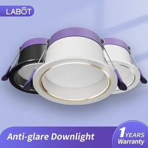 Home Cylinder LED Ceiling Light 5w Embedded Hole 7.5cm Living Room Anti-Glare Recessed Lamp, Durable & Efficient Lighting Solution