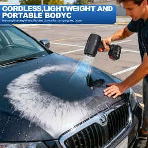 Air Blower,Handheld Jet Fan 500g High Thrust Lithium Violent Fan Ducted Turbofan High Power Duct Fan Portable Dust Blower Keyboard Cleaning Tool Compatible with Battery leaf Powerful Cordless Duster