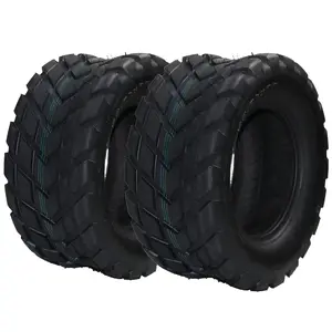 2 Pack 22x10-10 ATV Tires, 4PR All Terrain 22x10-10 TL ATV UTV Trail Sand Mud Off-Road Tires, Tubeless, Black