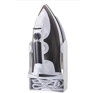 Wall Mount Ironing Board with Heat Resistant Cover Widened Ironing Station Wall Mounted Iron Holder Organizer for Closet el White