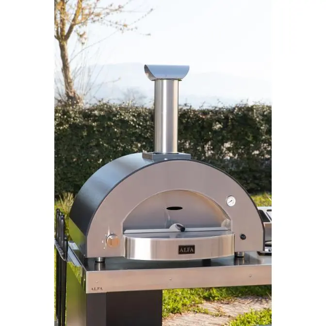 ALFA CLASSICO 4 PIZZE, GAS, ARDESIA GREY TOP ONLY