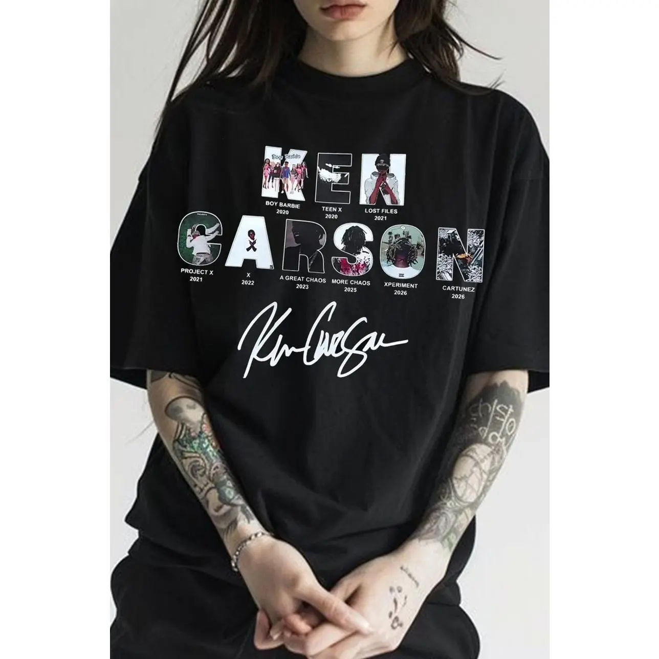 🔥 Ken Carson Tee, Unisex Tshirt, Gifts For Everyone, Menswear Womenswear Streetwear Cotton Comfort