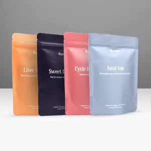 Daily Tea Starter Bundle, 4oz | Natural Full Body Mind & Body Support at 10% Off | 100% Organic & Caffeine-Free, No Additives or Sweeteners | Symbi