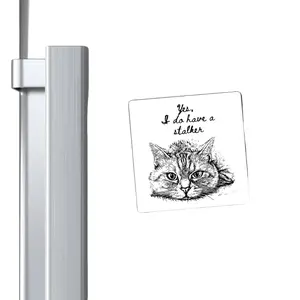Magnetic Yes, I do have a Stalker Cat Funny Matte Decor Magnet Decoration