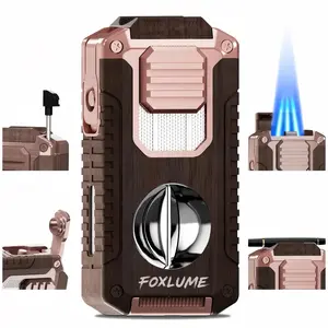 (No Butane)5-in-1 Portable Multi-Functional Windproof Lighter Accessories,Portable Pocket Kitchen & Outdoor Tool,Father's Day & Memorial Day Gifts, Creative&Practical Gifts for Men