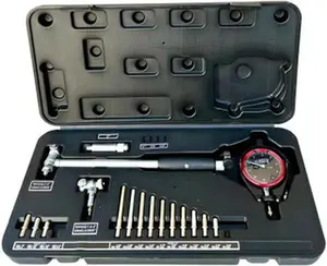 iGaging Internal Bore Gauge with Carbide Points - 1.4-6" Range, for Bores Inspection, with Rugged Protective Cover, Range 1.4-6"